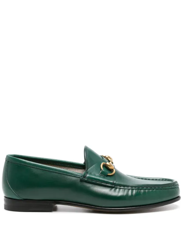 Gucci leather loafers mens 2025