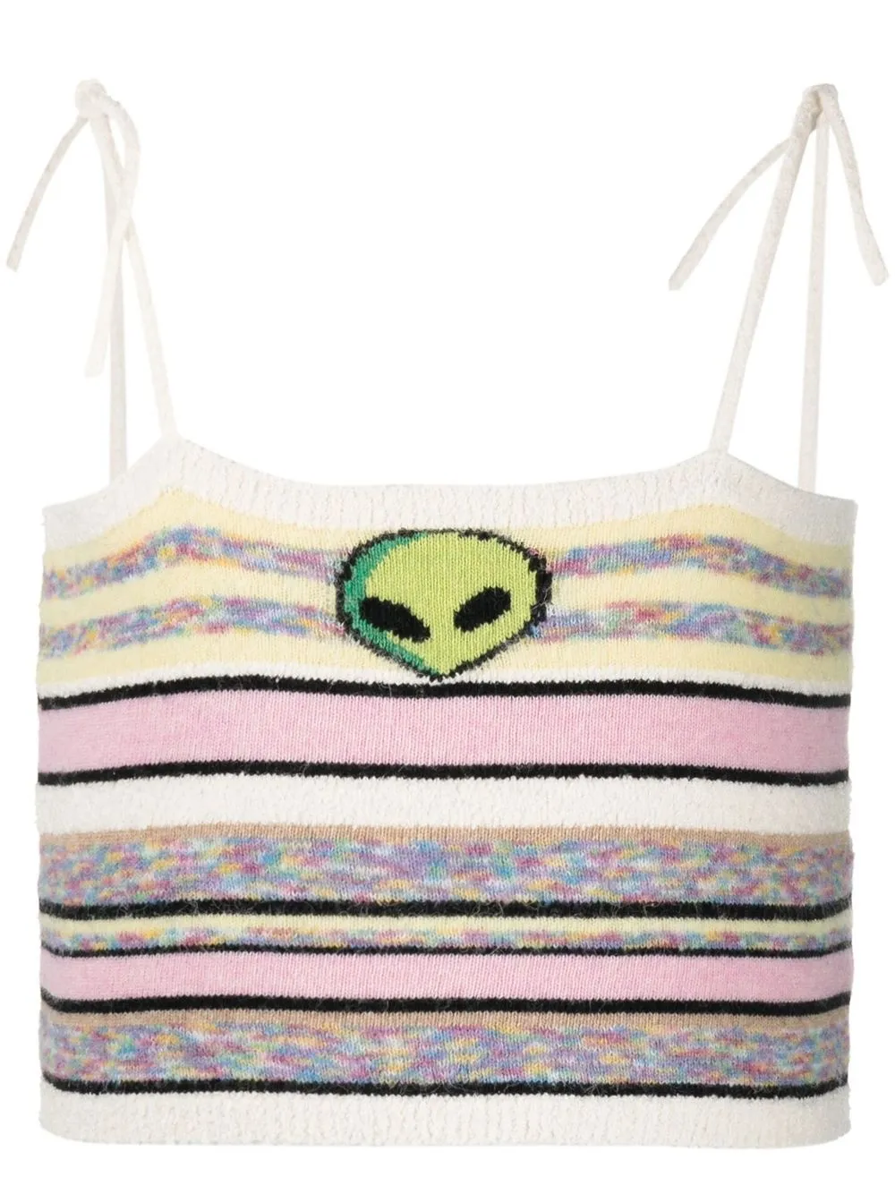 

Soulland Alien striped top - Pink