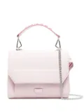 Lancel logo-lettering leather tote bag - Pink