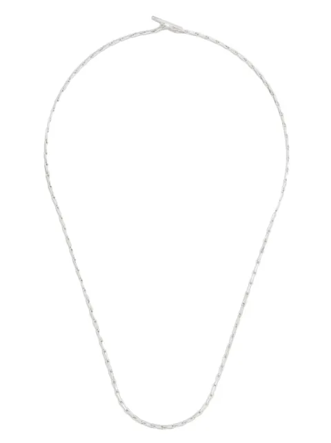 All Blues Fold polished-finish necklace