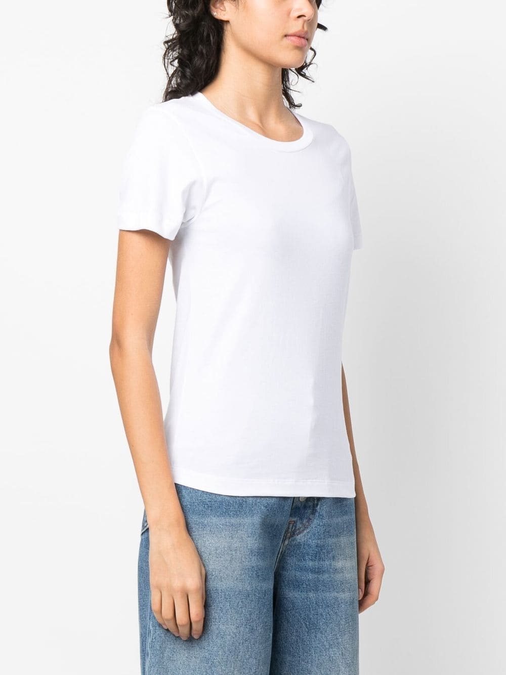 Shop Mm6 Maison Margiela Short-sleeve T-shirt Set (set Of Three) In White