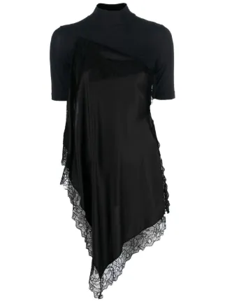 MM6 Maison Margiela 黒レーストップス MM6 Maison Margiela 黒レーストップス