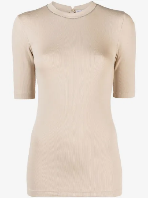 Brunello Cucinelli playera manga corta