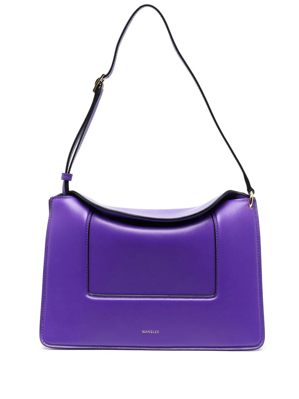 

Wandler panelled leather tote bag - Purple