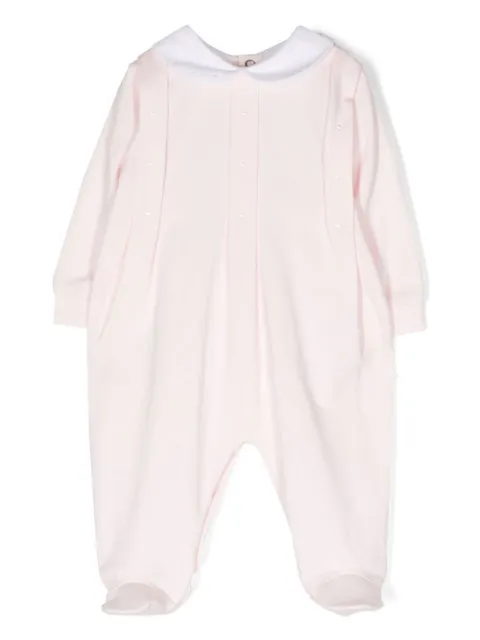 Siola embroidered-dots pleated body