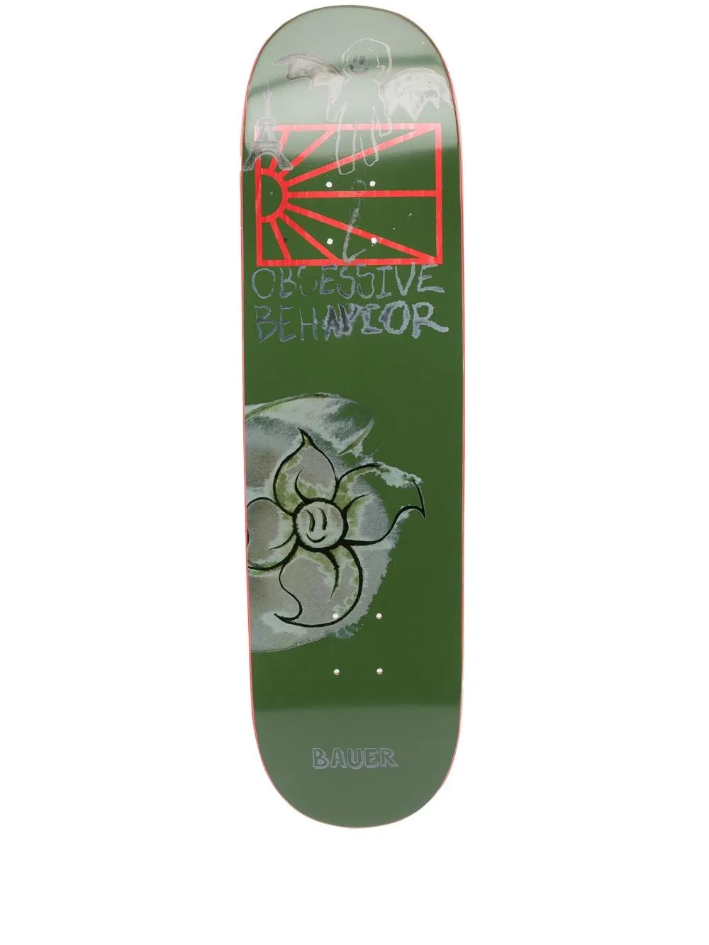 

PACCBET Bauer Pro skateboard deck - Red