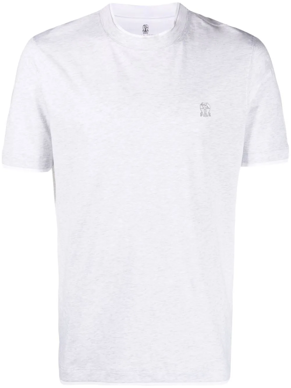 

Brunello Cucinelli slim-cut cotton-jersey T-shirt - Grey