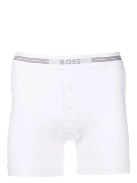 BOSS Cueca boxer com logo no cós