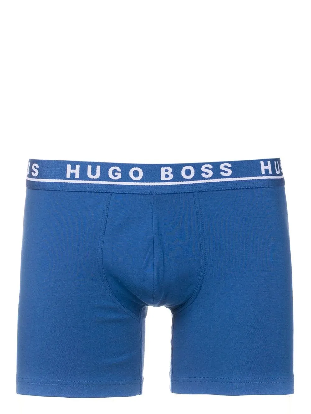 BOSS Cueca boxer de algodão stretch com logo | Image 2