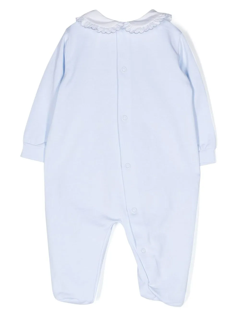 Siola Scalloped-collar Bodie In 蓝色