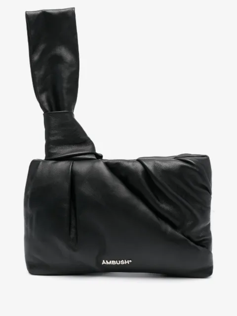 AMBUSH Nejiri leather clutch bag