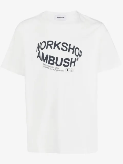 AMBUSH Revolve logo-print T-shirt
