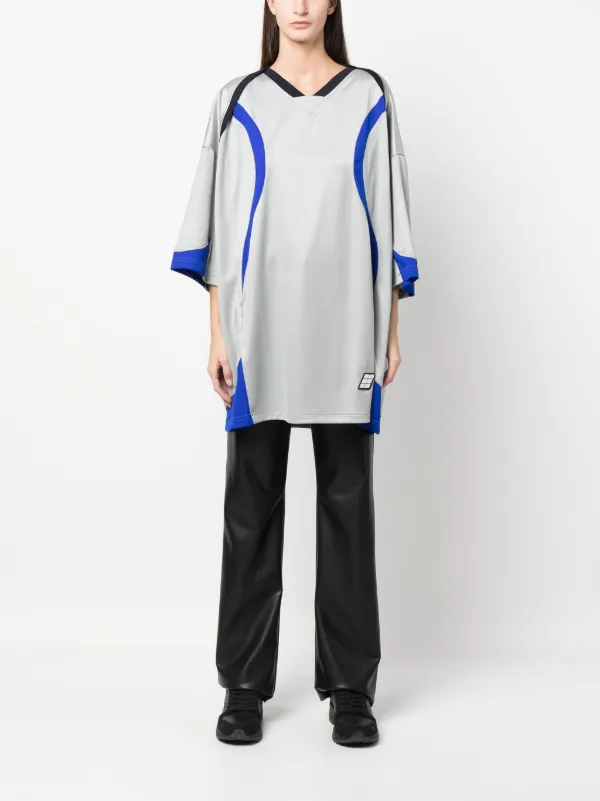 AMBUSH Short Sleeves Football T-shirt | Grey | FARFETCH TW