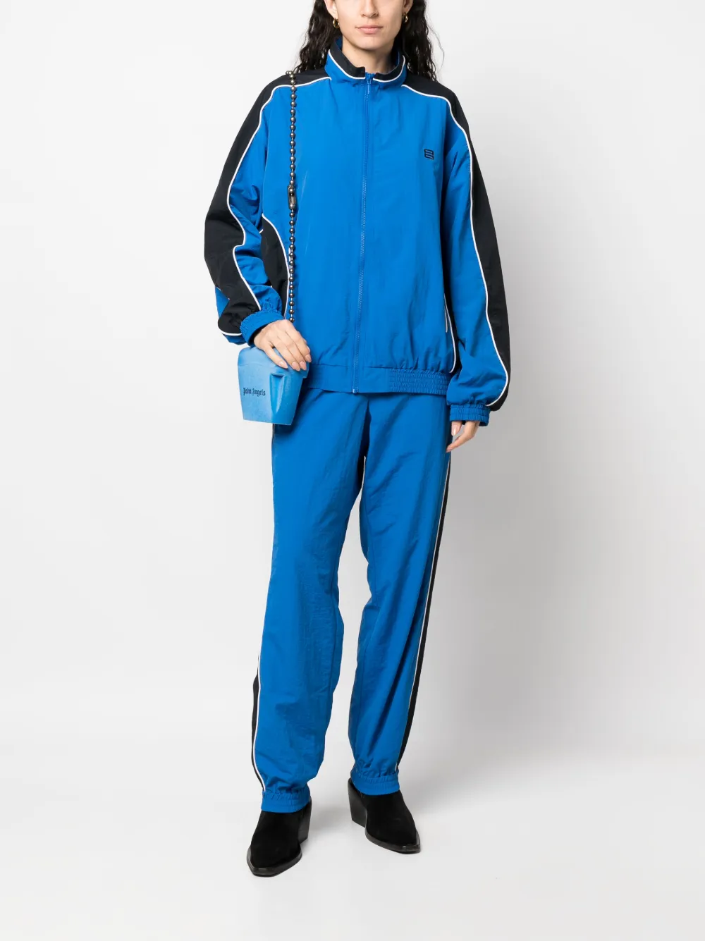  Ambush Logo-embroidered Zip-up Jacket - Blue 