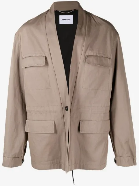 AMBUSH drawstring V-neck jacket
