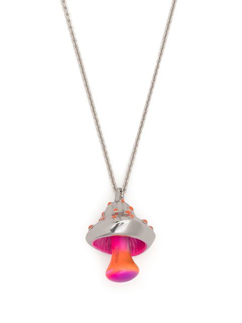 AMBUSH mushroom-charm chain-link necklace