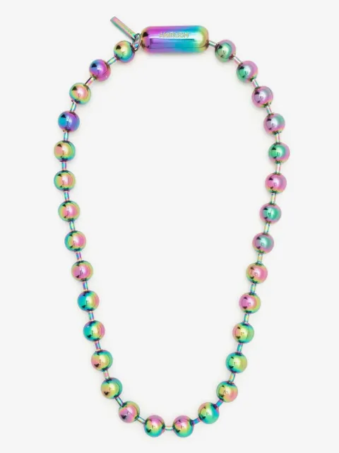 AMBUSH collar de cadena con efecto tornasolado