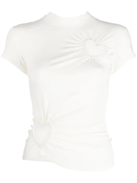 AMBUSH Hearts cut-out T-shirt