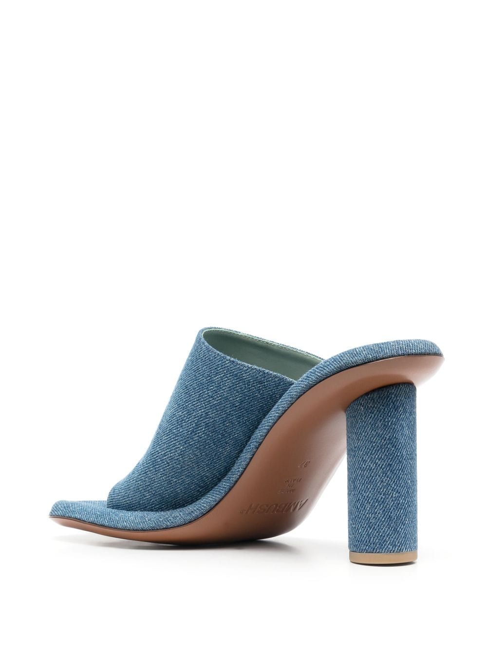 Shop Ambush Cushion Denim-lined Mule In Blau