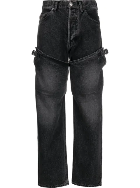 AMBUSH detailed straight-leg jeans