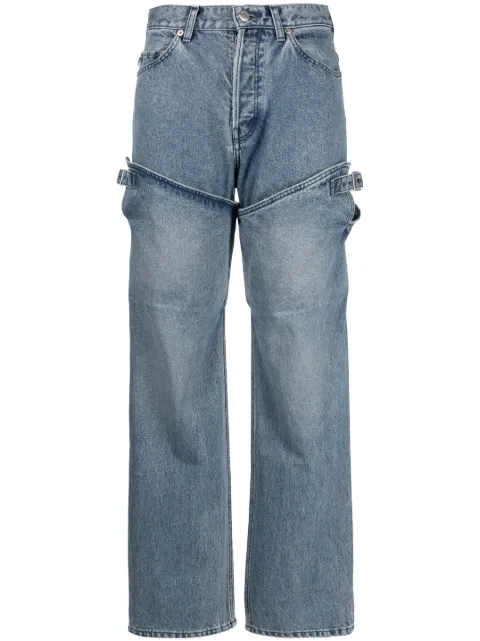 AMBUSH detailed straight-leg jeans