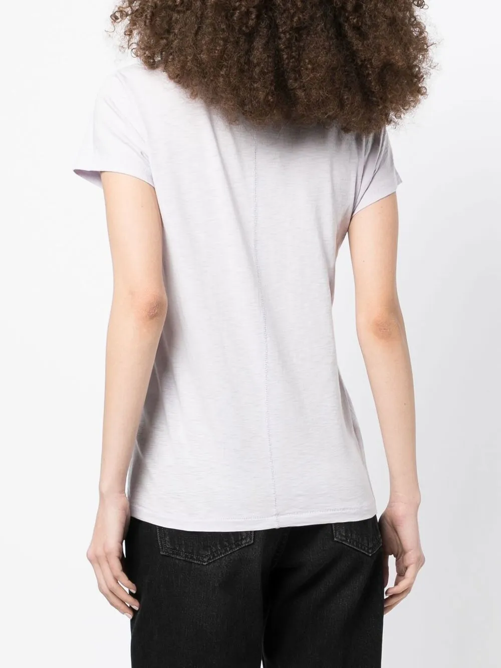 Rag & Bone Slub-texture Pima-cotton T-shirt In White