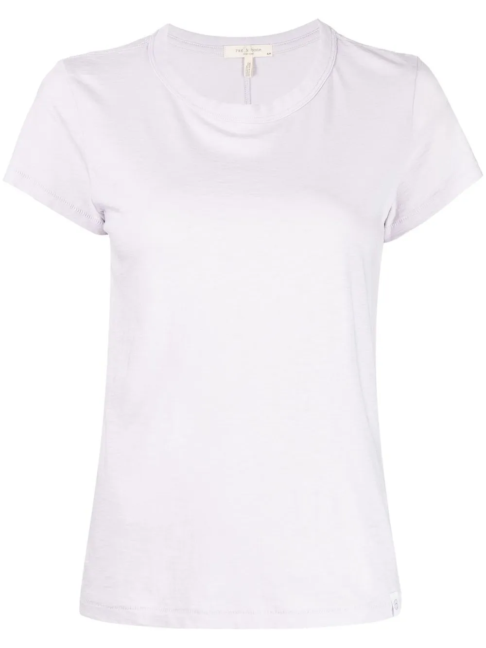 Rag & Bone Slub-texture Pima-cotton T-shirt In White