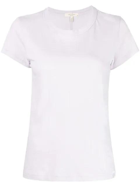 rag & bone slub-texture pima-cotton T-shirt