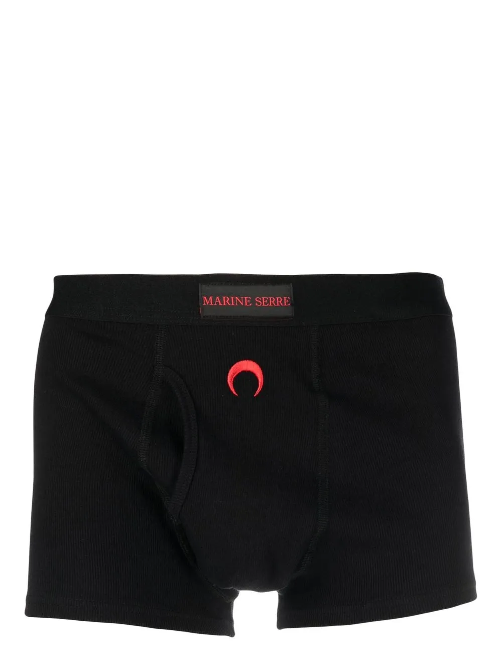

Marine Serre crescent moon print boxers - Black