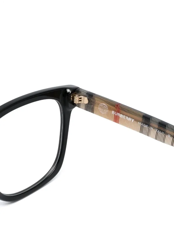 Burberry Eyewear ヴィンテージチェック 眼鏡フレーム | ブラック 