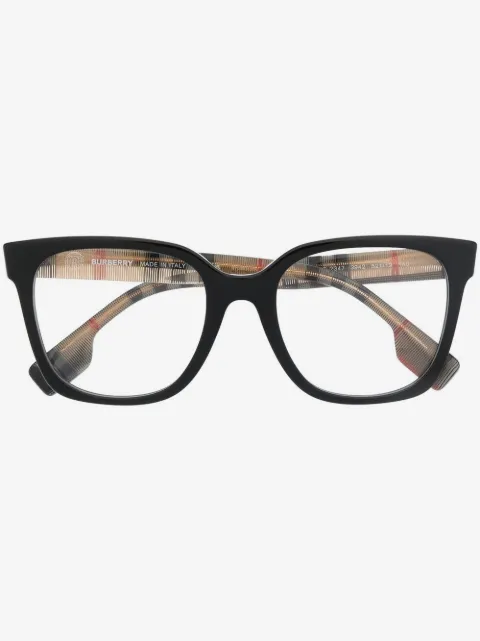 Burberry Eyewear Vintage Check square-frame glasses