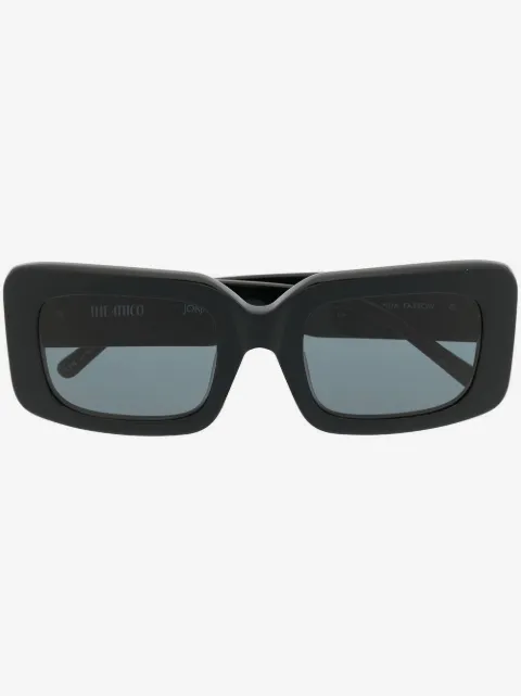 Linda Farrow x The Attico Jorja square-frame sunglasses