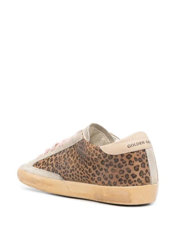 Golden Goose Super-Star leopard-print low-top Sneakers - Farfetch