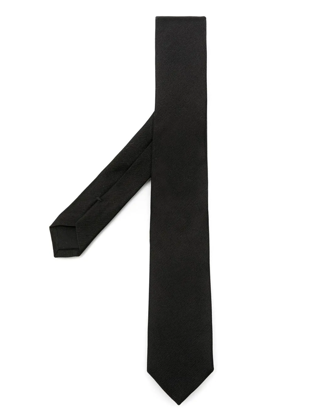 BOSS Cravatta con effetto jacquard - Nero