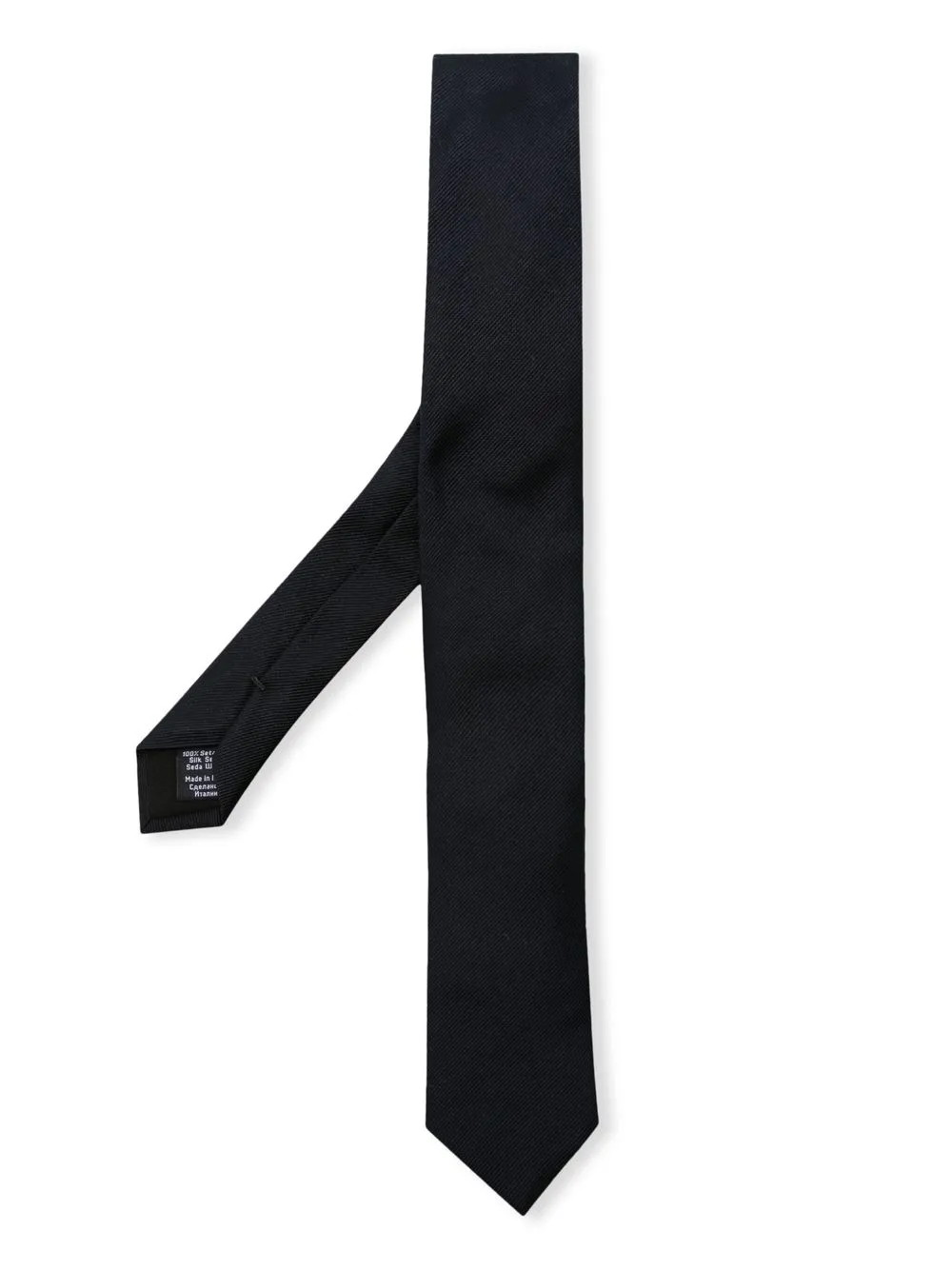 BOSS Cravatta con effetto jacquard - Nero