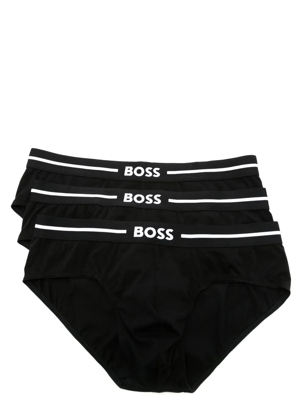 BOSS Cueca com logo no cós | Preto | Image 1