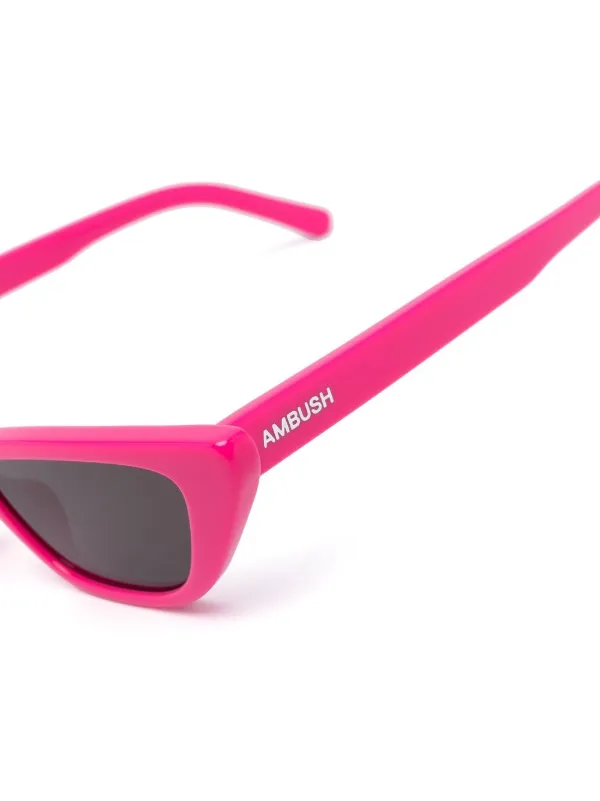 Ambush Eyewear Molly cat-eye Sunglasses | Pink | FARFETCH