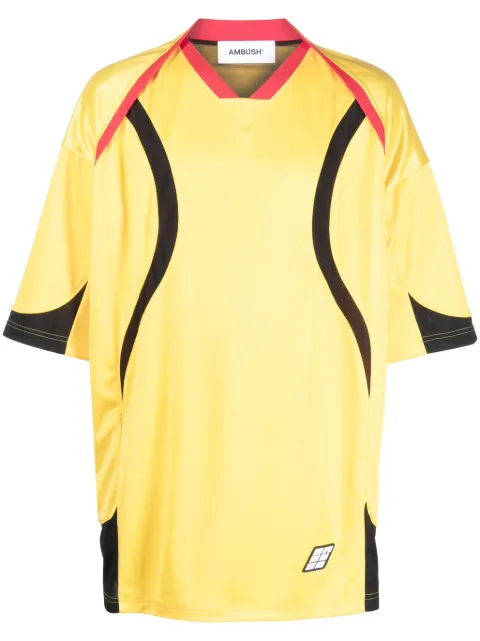 AMBUSH short sleeves football t-shirt