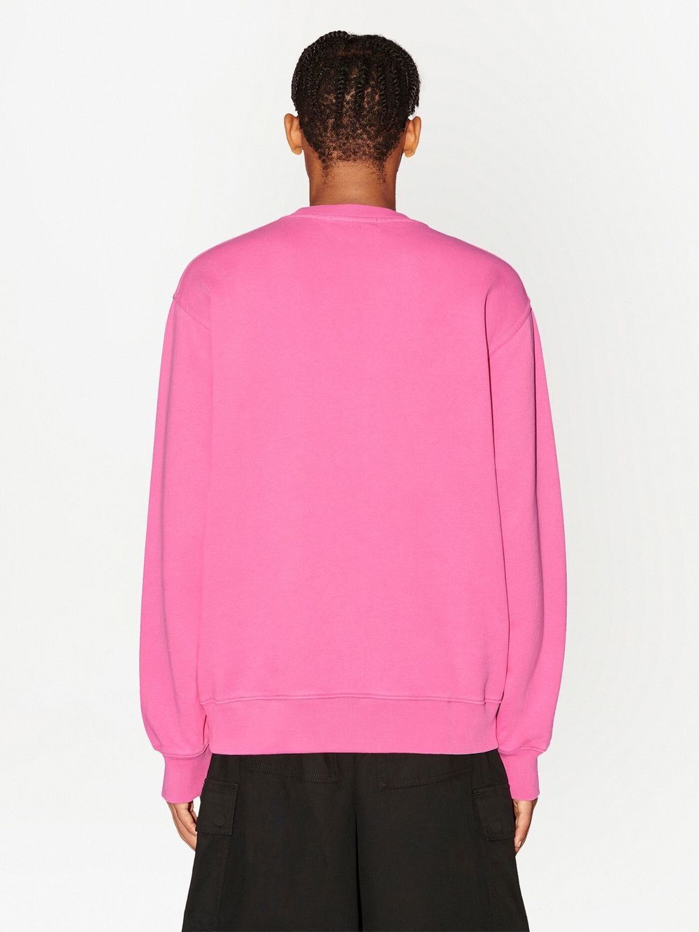 Shop Ambush Stoppers-chain Crewneck Sweatshirt In Pink