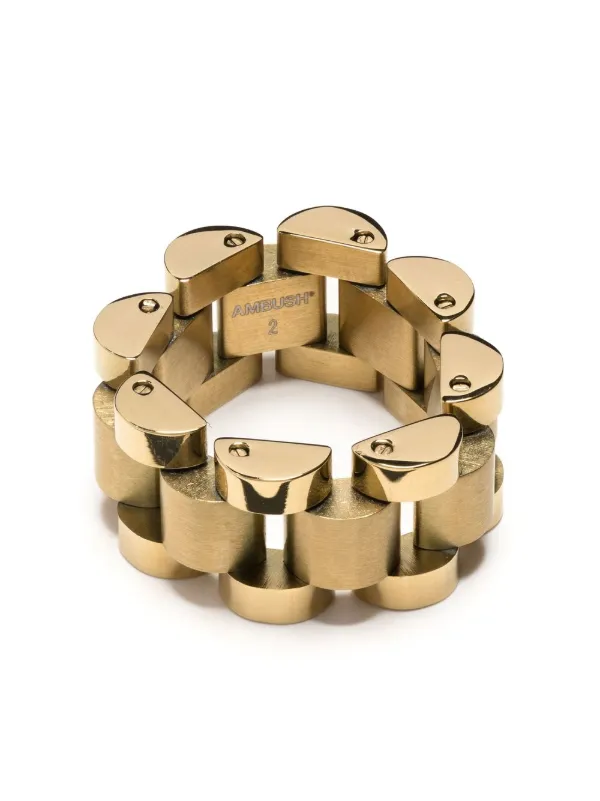 AMBUSH rollie-chain Ring - Farfetch