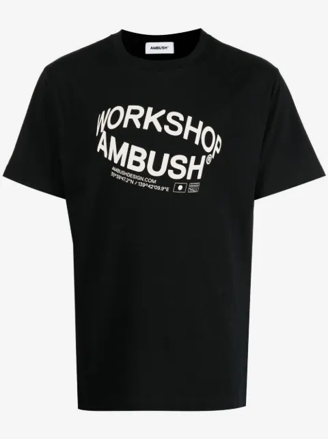 AMBUSH Revolve logo-print T-shirt