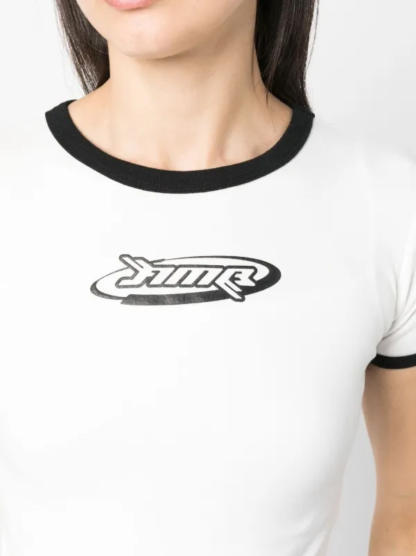 AMBUSH graphic-print Cotton T-shirt | White | FARFETCH