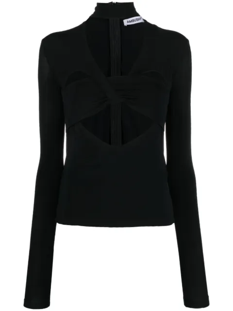 AMBUSH cut-out top