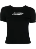 AMBUSH graphic-print cotton T-shirt - Black