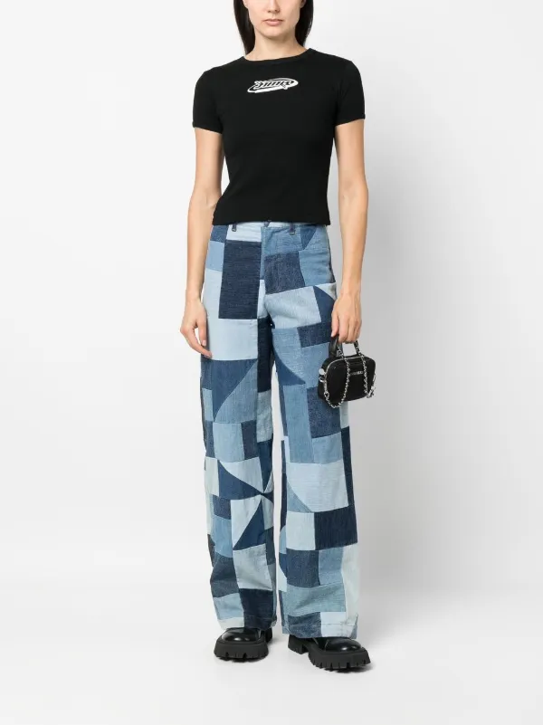 AMBUSH graphic-print Cotton T-shirt | Black | FARFETCH JO AMBUSH graphic-print Cotton T-shirt | Black | FARFETCH JO