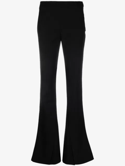 AMBUSH pantalon fendu à taille-haute 