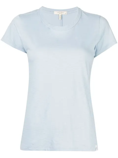 rag & bone slub-texture crew-neck T-shirt