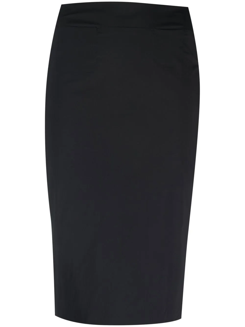 

Post Archive Faction high-waist straight skirt - BLACK