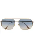 Cazal Mod. 755 geometric-frame sunglasses - Gold