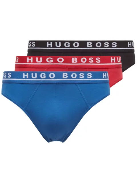 BOSS Kit de cueca com cós elástico e logo